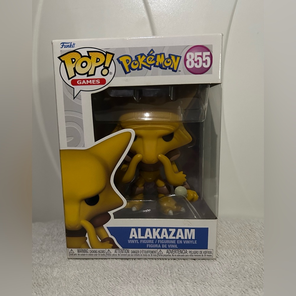 Funko Pop! Games Pokémon Alakazam #855 Vinyl Figure